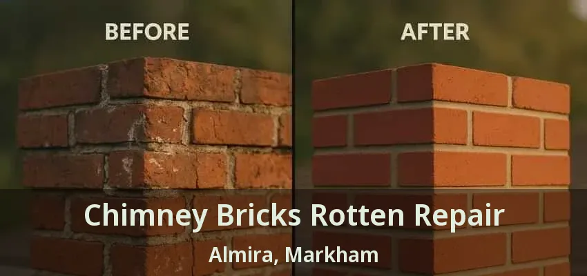 Chimney Bricks Rotten Repair Almira, Markham - ON