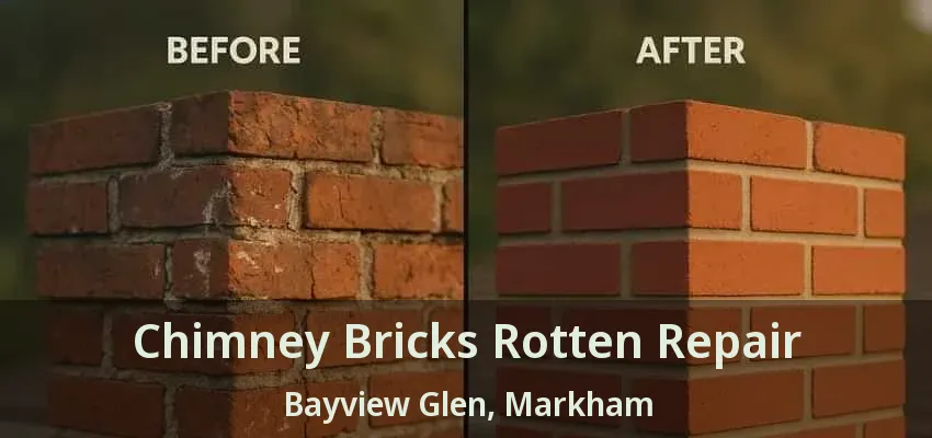 Chimney Bricks Rotten Repair Bayview Glen, Markham - ON