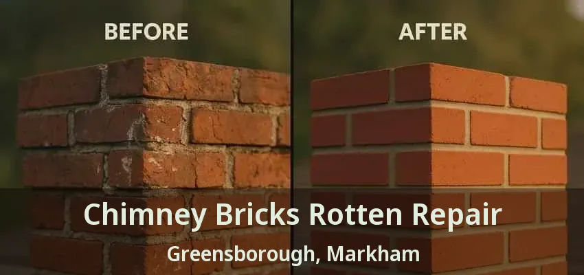 Chimney Bricks Rotten Repair Greensborough, Markham - ON