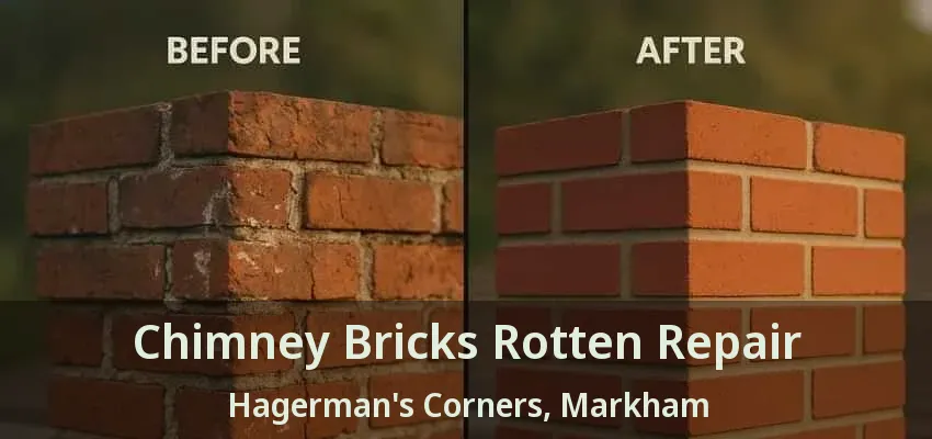 Chimney Bricks Rotten Repair Hagerman's Corners, Markham - ON