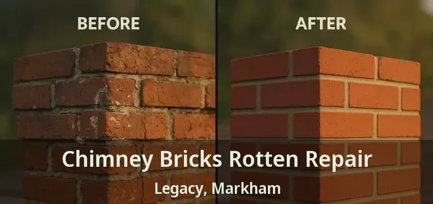 Chimney Bricks Rotten Repair Legacy, Markham - ON