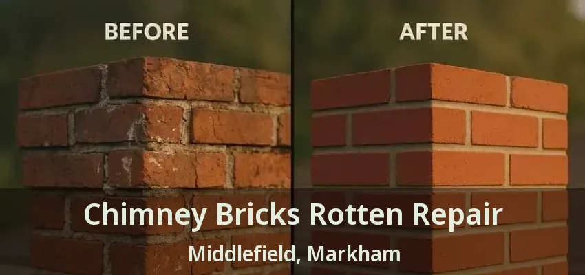 Chimney Bricks Rotten Repair Middlefield, Markham - ON
