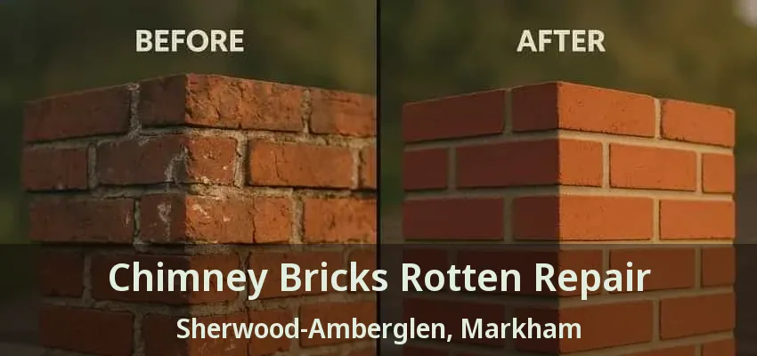 Chimney Bricks Rotten Repair Sherwood-Amberglen, Markham - ON