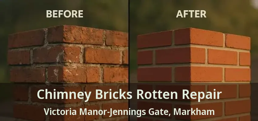 Chimney Bricks Rotten Repair Victoria Manor-Jennings Gate, Markham - ON