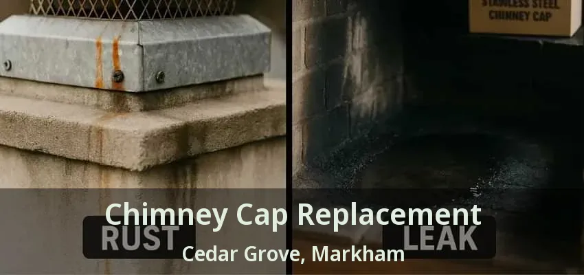 Chimney Cap Replacement Cedar Grove, Markham - ON