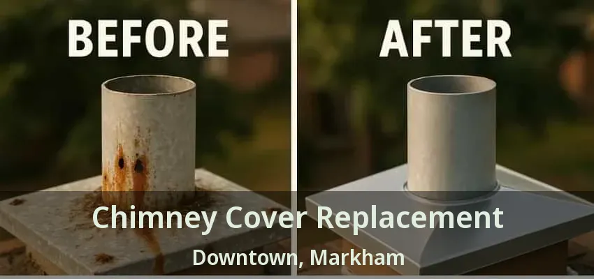 Chimney Cover Replacement Downtown, Markham - ON