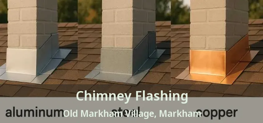 Chimney Flashing Old Markham Village, Markham - ON
