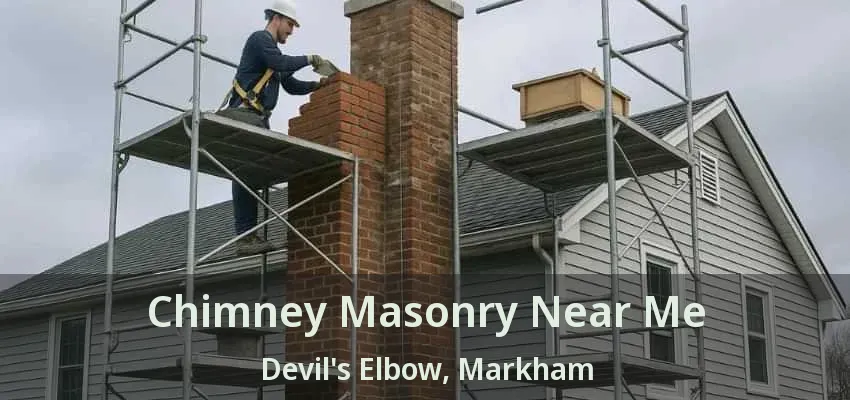 Chimney Masonry Near Me Devil's Elbow, Markham - ON