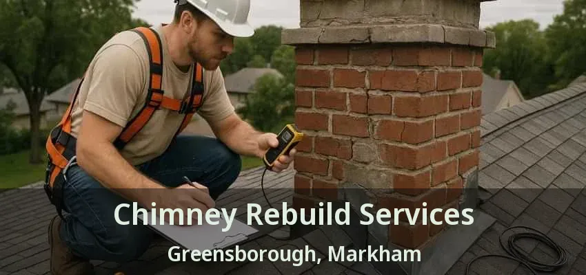 Chimney Rebuild Services Greensborough, Markham - ON