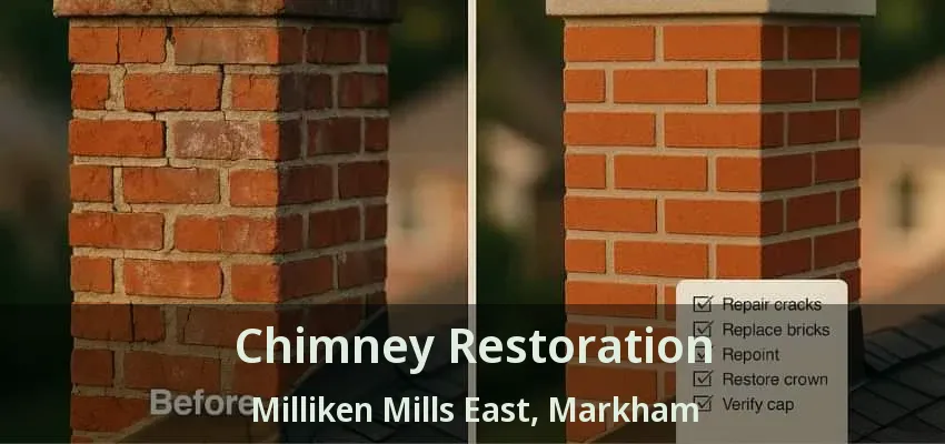 Chimney Restoration Milliken Mills East, Markham - ON