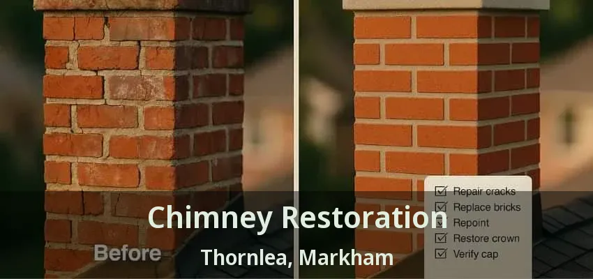 Chimney Restoration Thornlea, Markham - ON