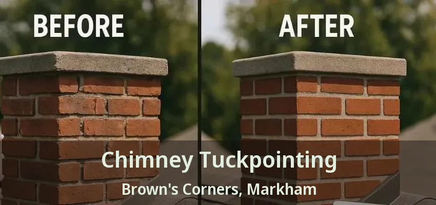 Chimney Tuckpointing Brown's Corners, Markham - ON