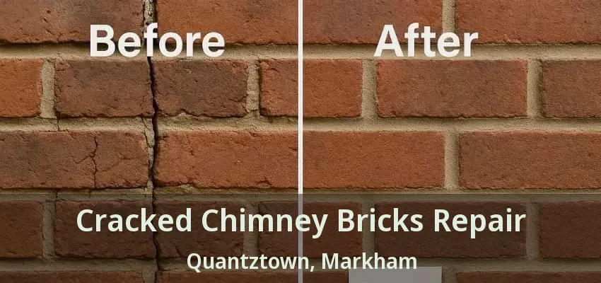 Cracked Chimney Bricks Repair Quantztown, Markham - ON