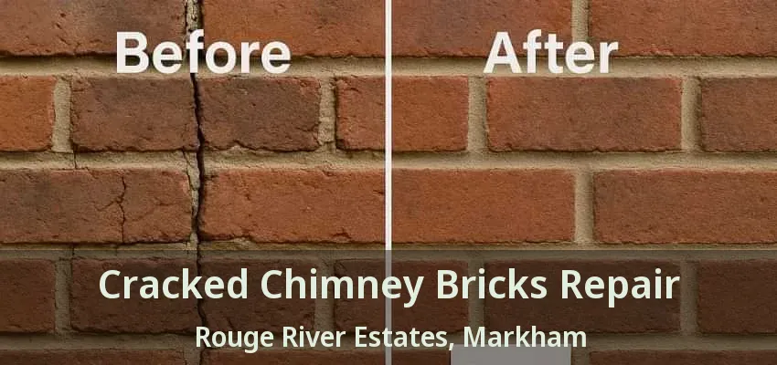 Cracked Chimney Bricks Repair Rouge River Estates, Markham - ON