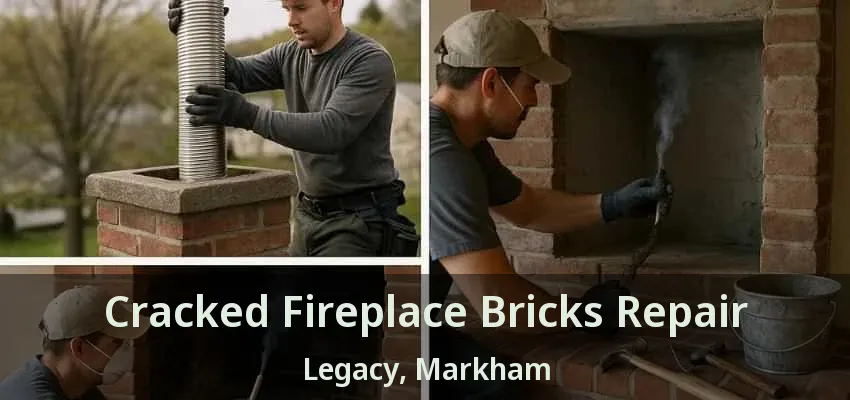 Cracked Fireplace Bricks Repair Legacy, Markham - ON