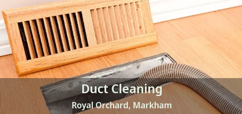 Duct Cleaning Royal Orchard, Markham - ON