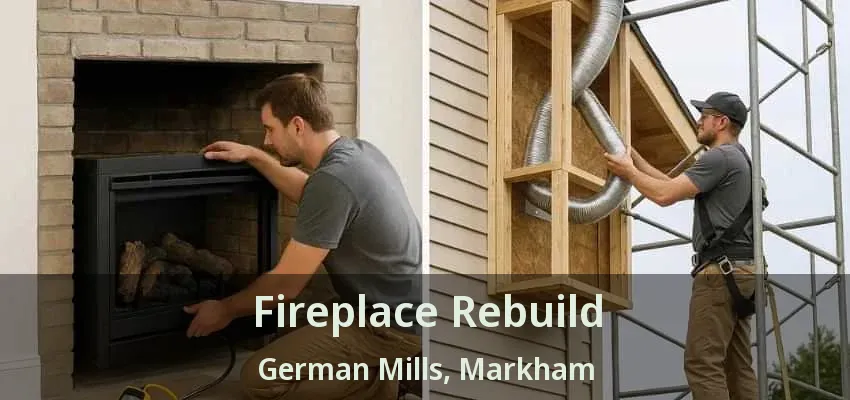 Fireplace Rebuild German Mills, Markham - ON