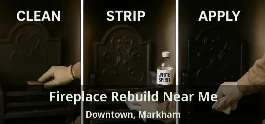 Fireplace Rebuild Near Me Downtown, Markham - ON
