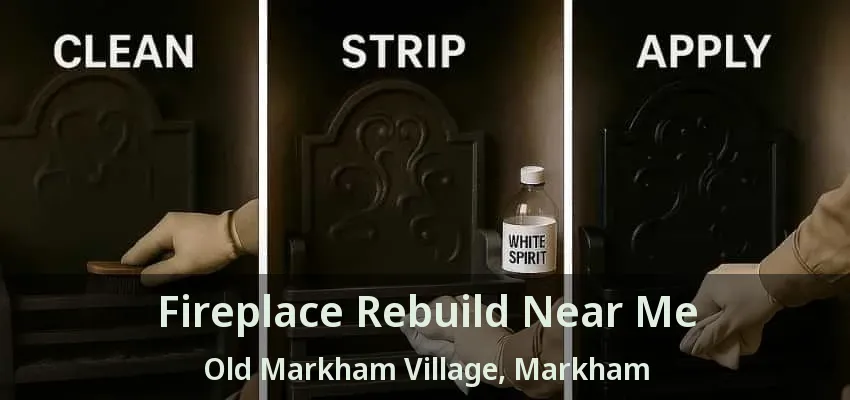 Fireplace Rebuild Near Me Old Markham Village, Markham - ON