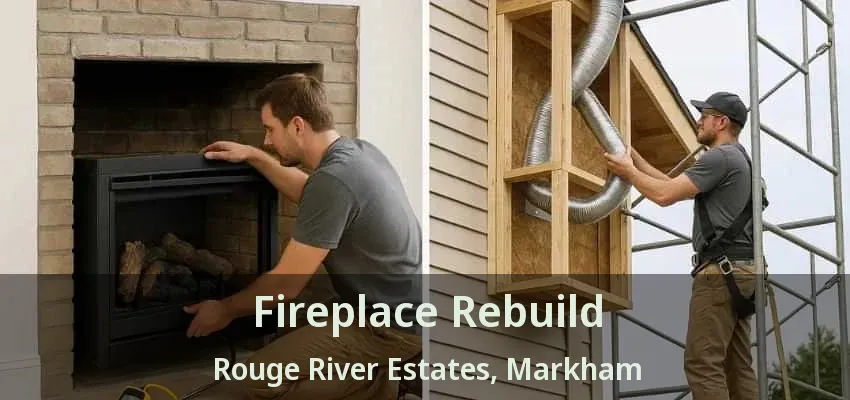 Fireplace Rebuild Rouge River Estates, Markham - ON