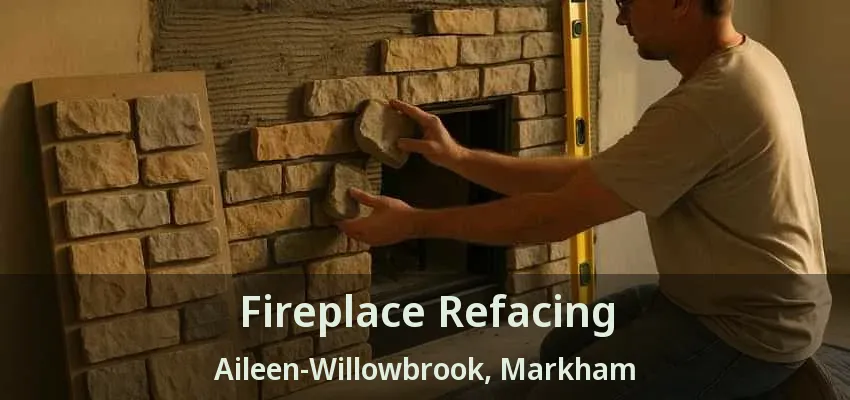 Fireplace Refacing Aileen-Willowbrook, Markham - ON