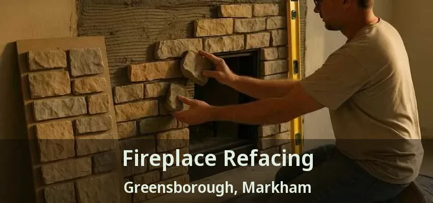 Fireplace Refacing Greensborough, Markham - ON