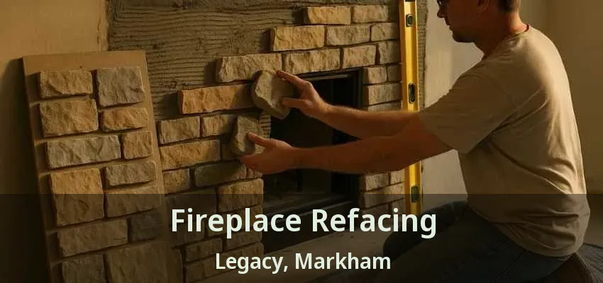 Fireplace Refacing Legacy, Markham - ON