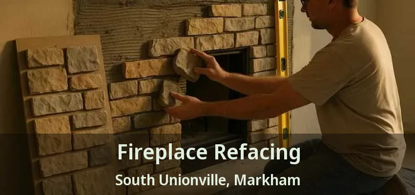 Fireplace Refacing South Unionville, Markham - ON