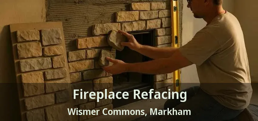 Fireplace Refacing Wismer Commons, Markham - ON