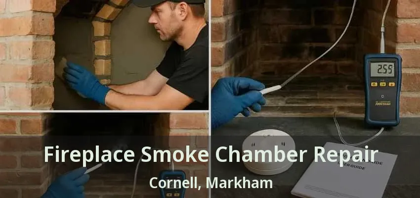 Fireplace Smoke Chamber Repair Cornell, Markham - ON