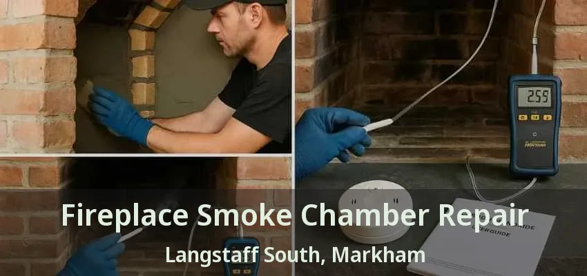 Fireplace Smoke Chamber Repair Langstaff South, Markham - ON