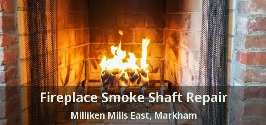 Fireplace Smoke Shaft Repair Milliken Mills East, Markham - ON