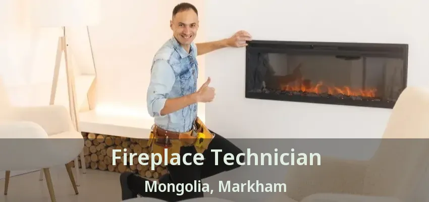 Fireplace Technician Mongolia, Markham - ON