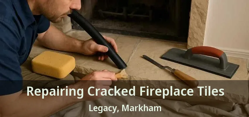 Repairing Cracked Fireplace Tiles Legacy, Markham - ON