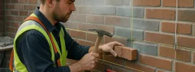 Cracked Chimney Bricks Repair Quantztown, Markham