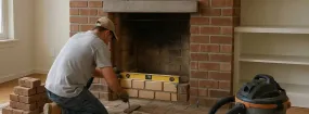 Fireplace Rebuild German Mills, Markham