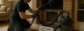 Fireplace Smoke Chamber Repair Wismer Commons, Markham